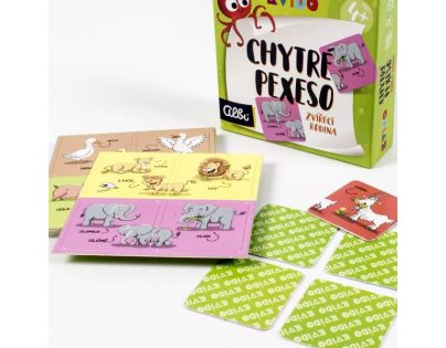 Albi Kvído Chytré pexeso Zvířecí rodina