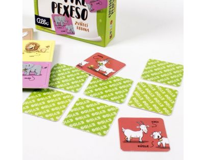 Albi Kvído Chytré pexeso Zvířecí rodina