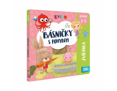 Albi Kvído Minikniha Básničky s pohybem Zvířátka