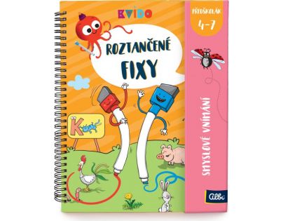 Albi Kvído Roztančené fixy Smyslové vnímání