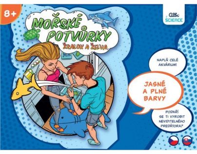 Albi Mořské potvůrky želva a žralok