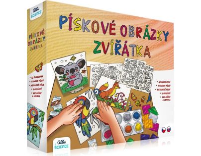 Albi Pískové obrázky zvířátka