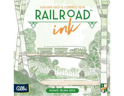 Albi Railroad Ink Zelená edice