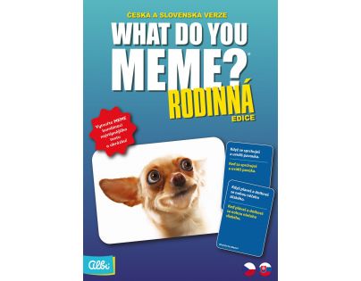 Albi What Do You Meme Rodinná edice CZ a SK