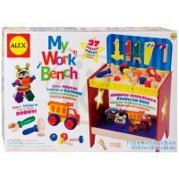 ALEX Dřevěný stůl s nářadím 4