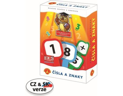 Alexander Cedulky Čísla a znaky CZ a SK verze