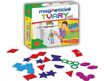 Alexander Magnetické tvary na lednici