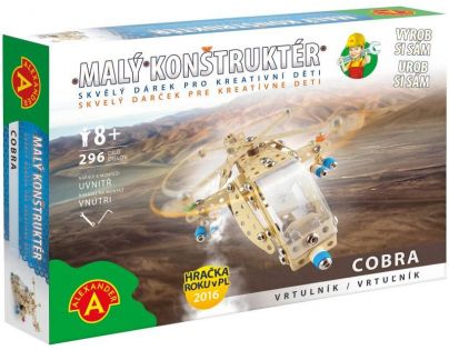 Alexander Malý konstruktér Cobra Vrtulník