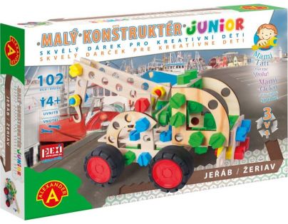 Alexander Malý konstruktér Junior 3 v 1 jeřáb