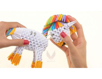 Alexander Origami 3D Jednorožec