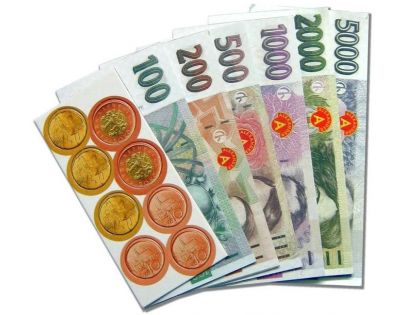 Alexander Peníze české koruny - Poškozený obal