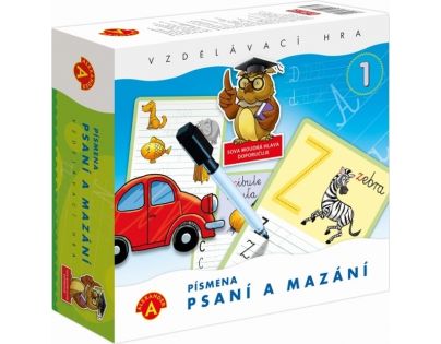 Alexander Vzdělávací hra Písmena Psaní a mazání 1