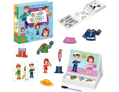 Alexander Psaní s magnety Oblékání CZ a Sk verze