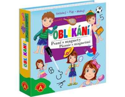 Alexander Psaní s magnety Oblékání CZ a Sk verze