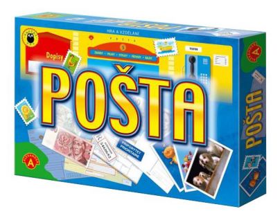 Alexander Společenská hra Pošta - Poškozený obal