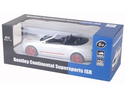 Alltoys 1:14 RC Bently GT Supersport kabriolet bílý