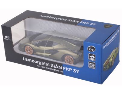 Alltoys 1:14 RC Lamborghini Sian zelené