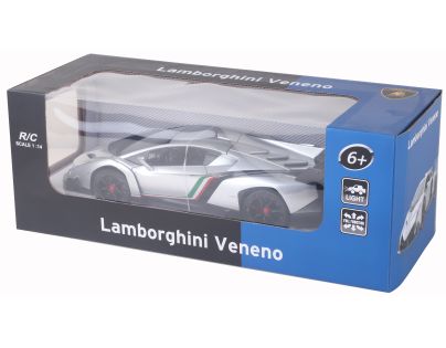 Alltoys 1:14 RC Lamborghini Veneno stříbrné