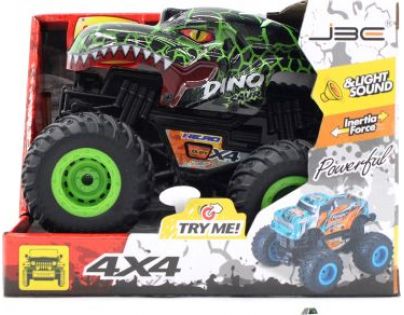 Alltoys Auto Dino kola 4 x 4 zelené