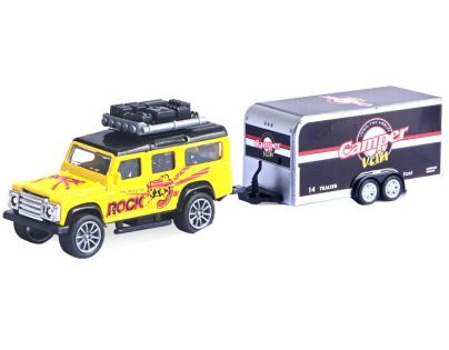 Alltoys Auto s přívěsem žluté