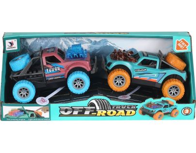 Alltoys Sada autíček Zelené a růžové