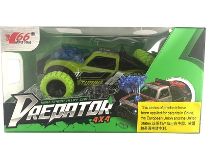 Alltoys Auto Predátor Turbo zelená kola