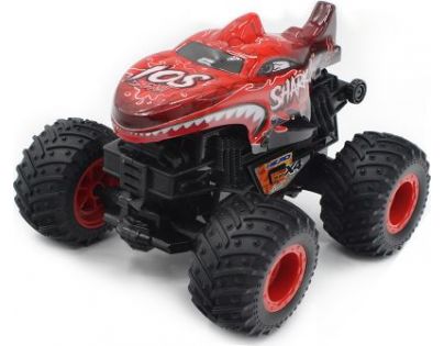Alltoys Auto Shark kola 4 x 4 červené