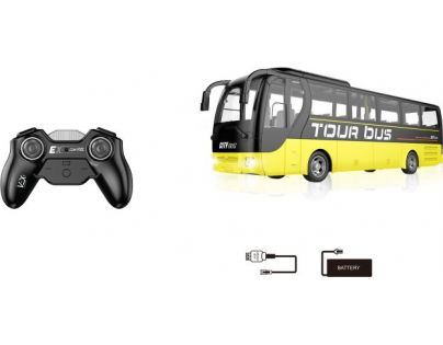 Alltoys Autobus na dálkové ovládání žlutý