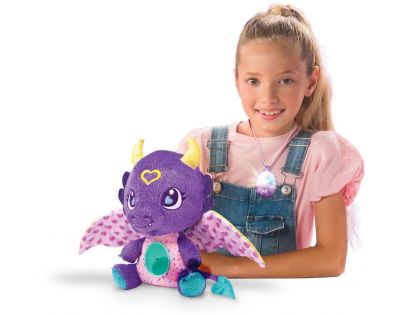 Alltoys Baby Gemmy Okřídlení kamarádi Drak fialový ocásek