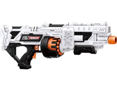Alltoys Blaster Fast bateriový s rotačním zásobníkem a 12 ks nábojů