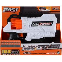 Alltoys Blaster Fast mini bateriový a 16 ks nábojů 2