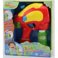 Alltoys Bublifuková a stříkací pistole na vodu 2v1