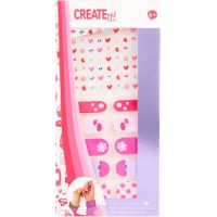 Alltoys Canenco Samolepky na nehty + 4 pilníky Create it!