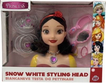 Alltoys Česací hlava Princezna Sněhurka