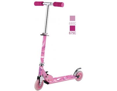 Alltoys Dětská koloběžka Scooter růžová- Poškozený obal
