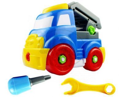 Alltoys Dopravní prostředek se šroubovákem - Auto se žebříkem