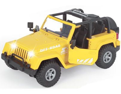 Alltoys Džíp 1:10 se světelným a zvukovým efektem žlutý
