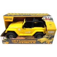 Alltoys Džíp 1:10 se světelným a zvukovým efektem žlutý 2