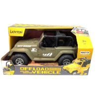 Alltoys Džíp 1:10 se světelným a zvukovým efektem béžový 2