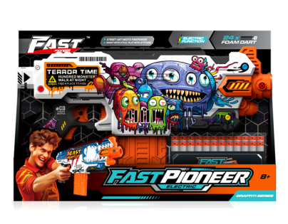 Alltoys Fast pioneer blaster + 24 ks nábojů