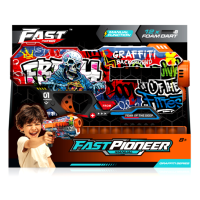 Alltoys Fast pioneer blaster manuální BH151 + 12 ks nábojů 2
