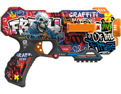 Alltoys Fast pioneer blaster manuální BH151 + 12 ks nábojů