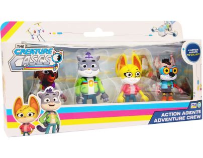 Alltoys Figurka 4 ks Zvířecí případy