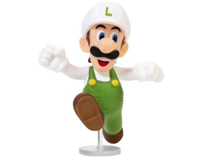 Alltoys Figurka Super Mario 6 cm Fire Luigi