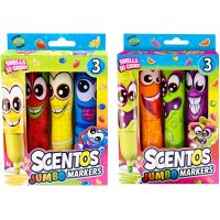 Alltoys Fixy voňavé Scentos Jumbo Funny Face 3ks 5