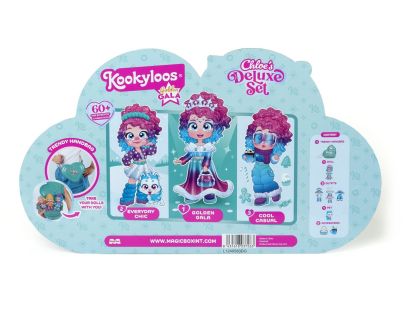 Alltoys Hrací sad Panenka Kookyloos - Golden Gala Chloe Deluxe