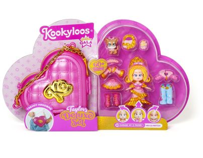 Alltoys Hrací sad Panenka Kookyloos - Golden Gala Taylor Deluxe
