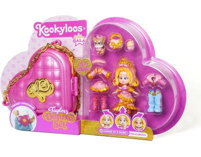 Alltoys Hrací sad Panenka Kookyloos - Golden Gala Taylor Deluxe