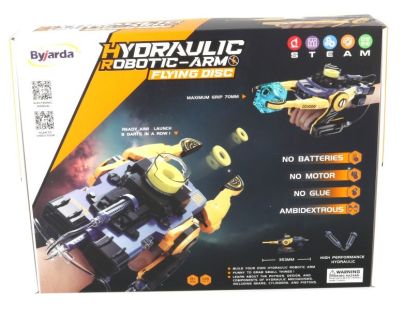 Alltoys Hydraulické robotické rameno žluté 106 ks Alltoys Hydraulické robotické rameno žluté 106 ks