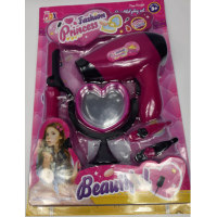 Alltoys Kadeřnice sada s fénem růžovým 2